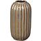 Broste Vase Lines Keramik grün 20 cm