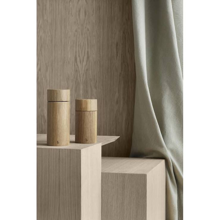 Broste Copenhagen Salz Pfeffermühle 16 cm Eiche natur - Thumbnail 2