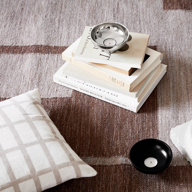 Kristina Dam Teelichthalter Alumina 11 x 6 cm schwarz - Thumbnail 2