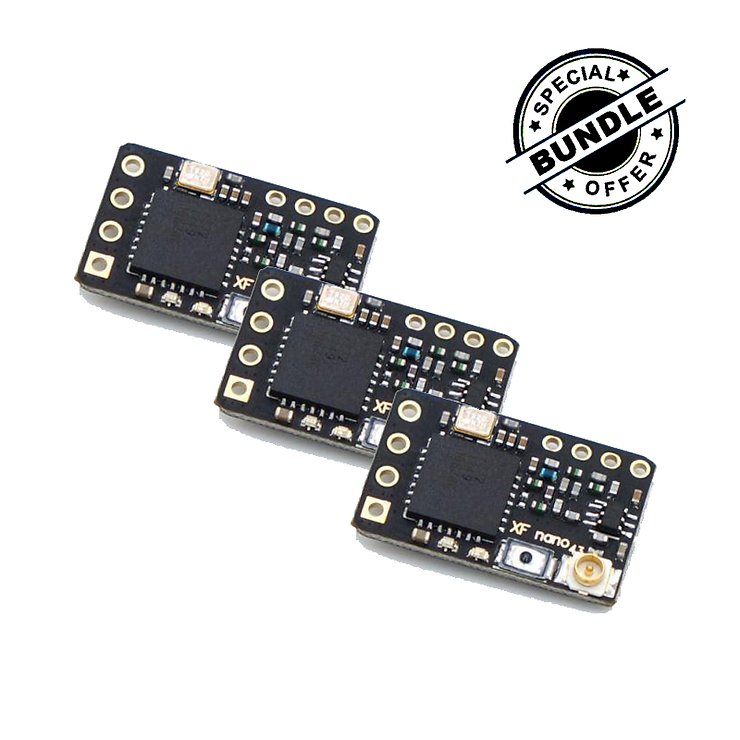 TBS Crossfire FPV Ricevitore FPV Nano RX Set di 3 Bundle - Thumbnail 1