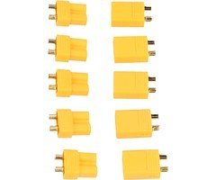 XT30 plug and coupling 5 pairs