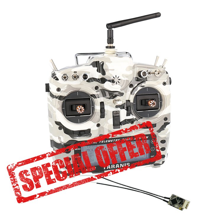 FrSky Taranis X9D Plus SPECIAL EDITION Camouflage mit R-XSR Empfänger - Pic 1