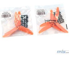 HQProp Propeller Triple Glasfaser 5x4x3 Orange (2xCW 2xCCW)