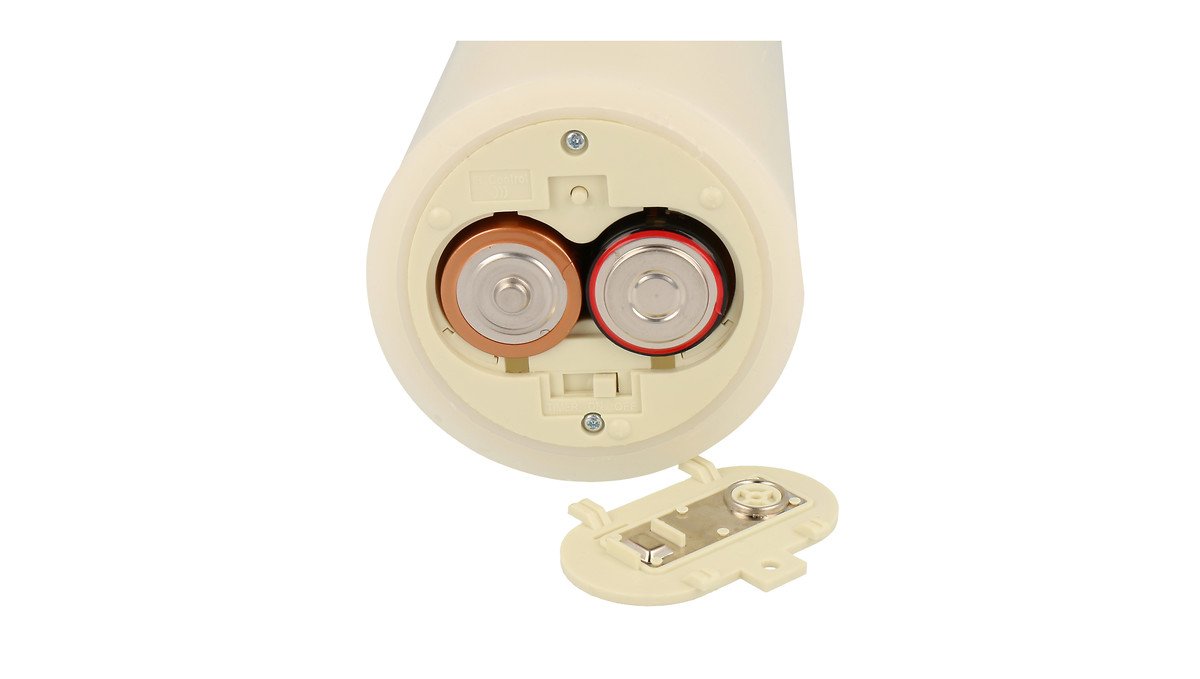 Luminara LED Kerzen 3er Set elfenbein D 8cm glatt NEU inkl. Fernbedienung - Thumbnail 3 Luminara LED Kerzen 3er Set elfenbein D 8cm glatt NEU inkl. Fernbedienung - Thumbnail 3