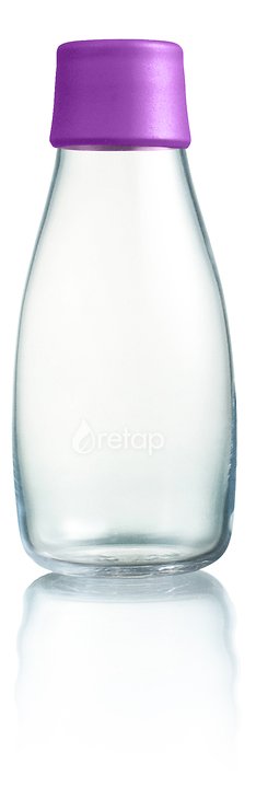Retap Flasche 0,3l mit Deckel lila - Pic 1