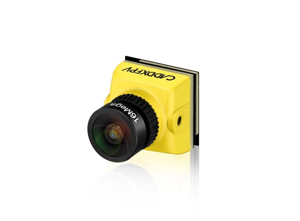 Caddx Baby Ratel 1.8 Linse Starlight FPV Videokamera Gelb - Thumbnail 1