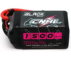 CNHL LiPo Battery Black Series 1500mAh 14.8V 100C 4S XT60 Plug