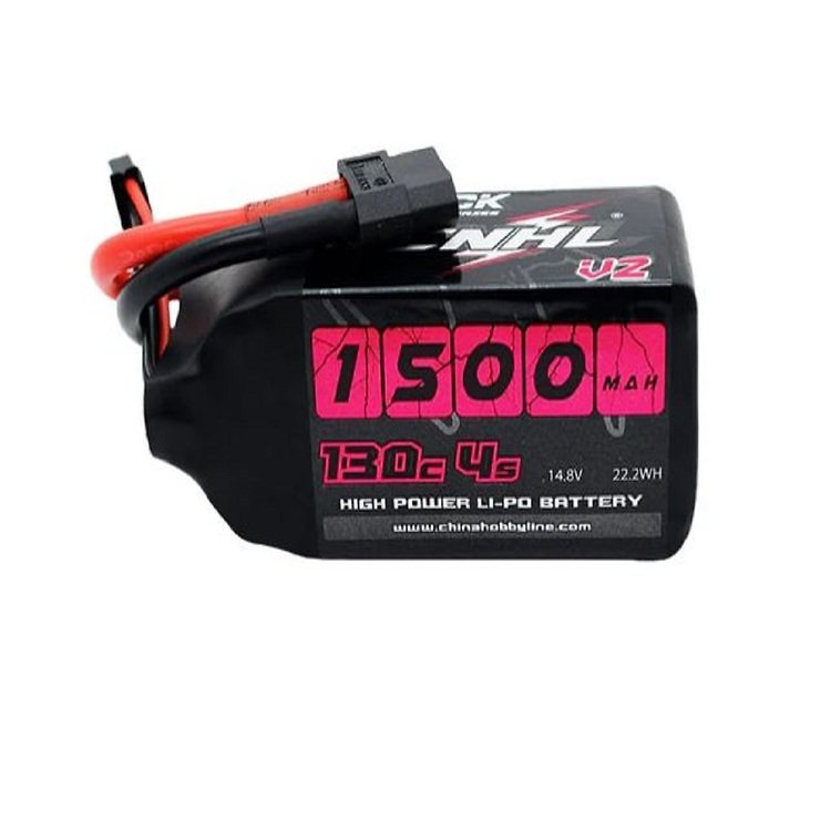CNHL Black Series Lipo Akku 1500mAh 14.8V 4S 130C XT60 - Thumbnail 2