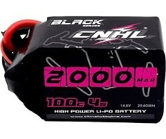 CNHL Black Series Lipo Akku 2000mAh 14.8V 4S 100C XT60