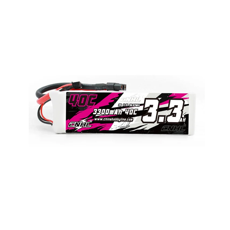 CNHL 3300mAh 3S LiPo Akku 40C 11,1V mit XT60 - Thumbnail 1