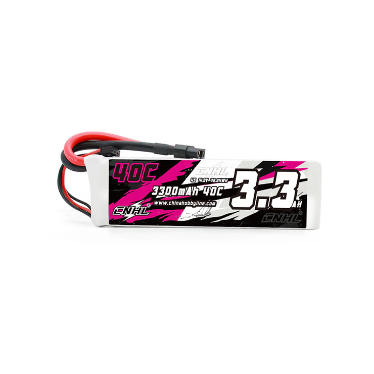 CNHL 3300mAh 4S LiPo Akku 40C 14,8V mit XT60 - Thumbnail 1