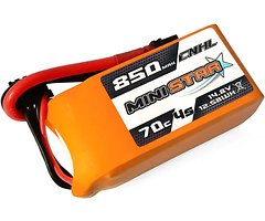 CNHL LiPo Battery MiniStar 850mAh 14.8V 70C 4S XT30U Plug