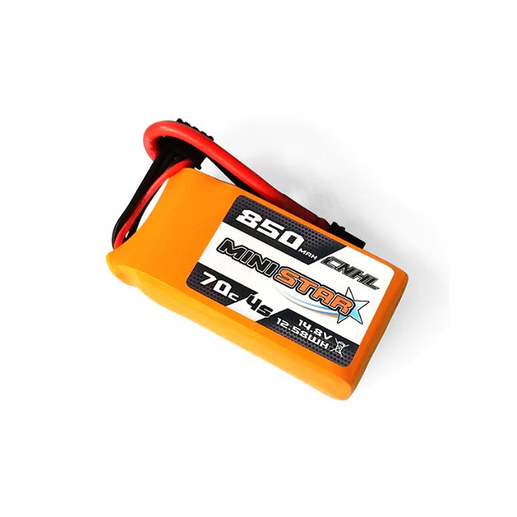 CNHL LiPo Akku MiniStar 850mAh 14.8V 70C 4S XT30U Plug - Thumbnail 2