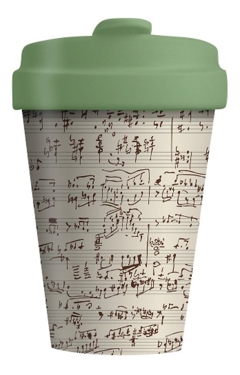 Chic.Mic BambooCUP ToGo Becher Music Notes - Pic 1
