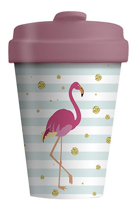 Chic.Mic BambooCUP ToGo Becher Flamingo - Pic 1