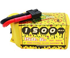 CNHL Pizza Pro Series Lipo Akku 1500mAh 6S 150C XT60