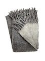 Cozy Living Mohairdecke Grau 130 x 170cm - Thumbnail 1