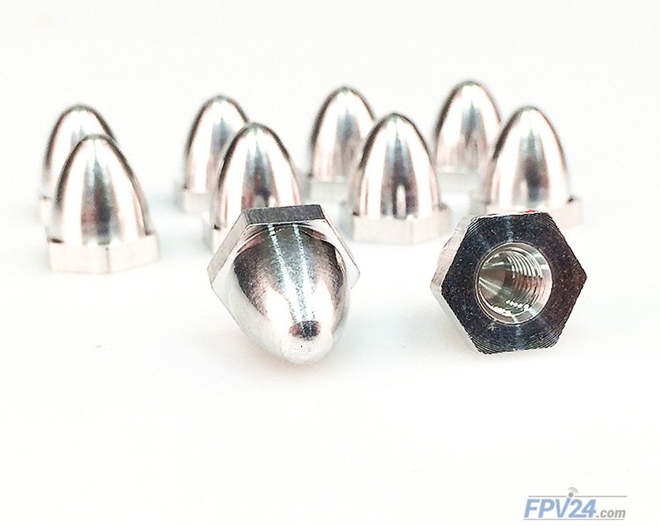 Flame Wheel Motor Befestigung silber 10 Stück - Thumbnail 1