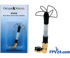Circular Wireless 5.8 GHz (SPW) FPV Antenne RP-SMA