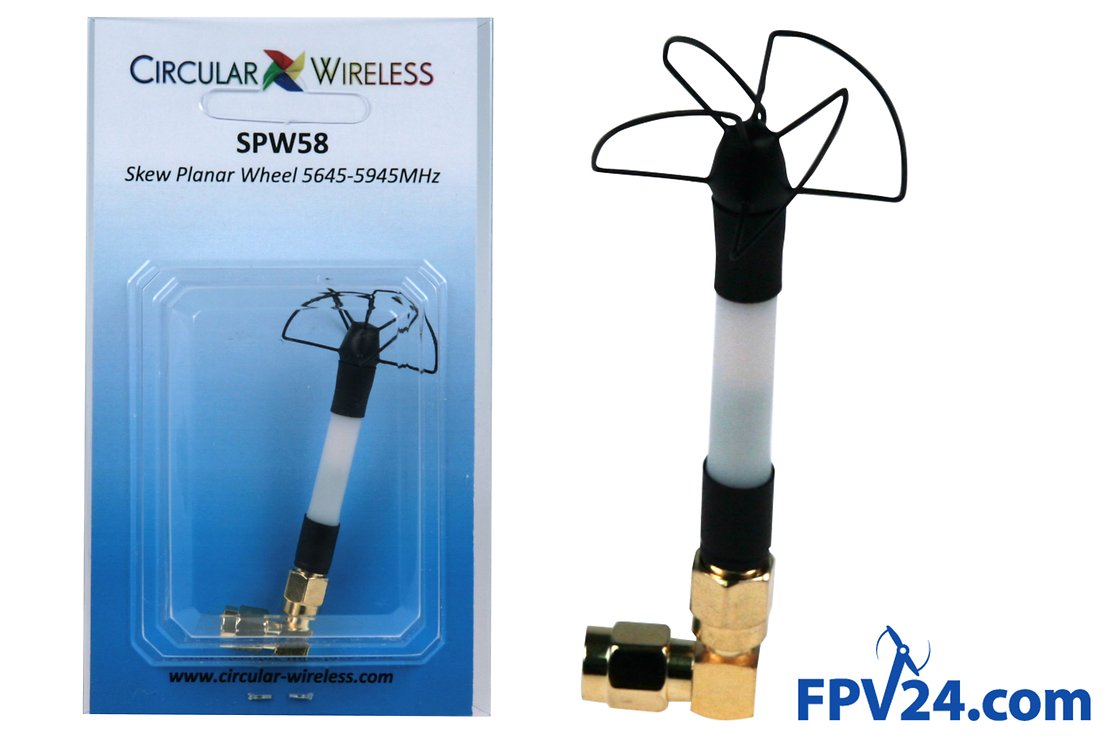 Circular Wireless 5.8 GHz (SPW) FPV Antenne - Thumbnail 1