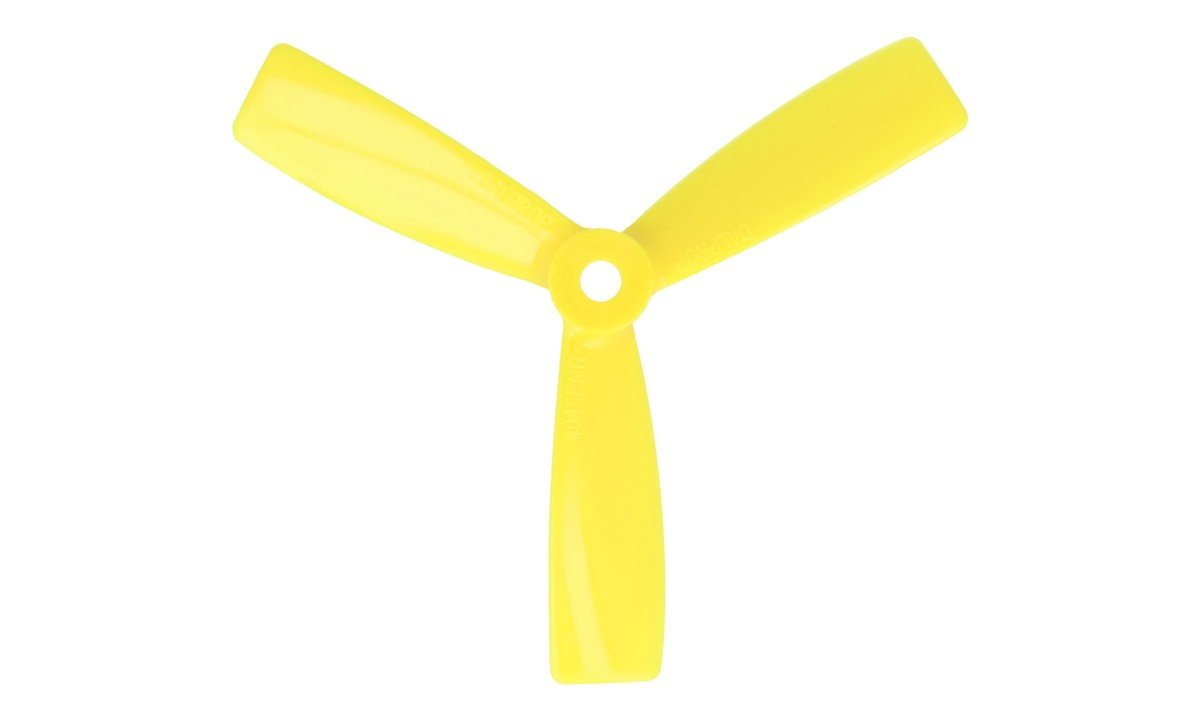 DAL T4045BN 3 Blatt Propeller Bullnose Gelb 2xCW 2xCCW 4 Zoll - Thumbnail 2