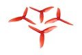 DAL T5045 Cyclone 3-blade propeller red 2xCW 2xCCW - Thumbnail 1