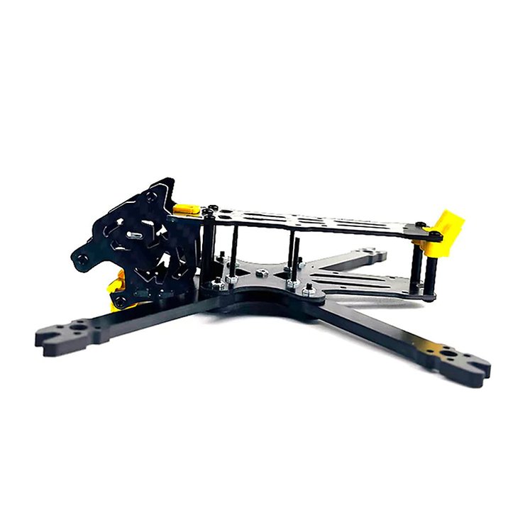 DarwinFPV BabyApe II FPV Frame 3.5 inch black - Thumbnail 4