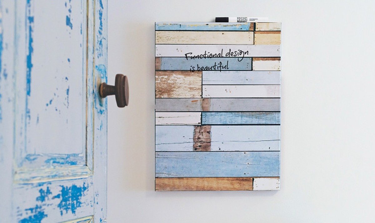 Dutch Design Brand Whiteboard - Something Blue - Thumbnail 1