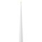 Deluxe Homeart LED candela a cera vera telecomandata 5x20 cm bianco