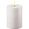 Deluxe Homeart Candela LED da esterno telecomandata 7,5x10 cm bianco