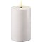 Deluxe Homeart Candela LED da esterno telecomandata 7,5x10 cm bianco