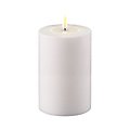 Deluxe Homeart LED candle outdoor remote controlled 7,5x15 cm white