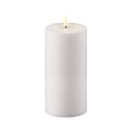 Deluxe Homeart LED candle outdoor remote controlled 7,5x20 cm white