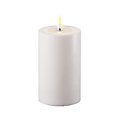 Deluxe Homeart LED candle outdoor remote controlled 10x10 cm white