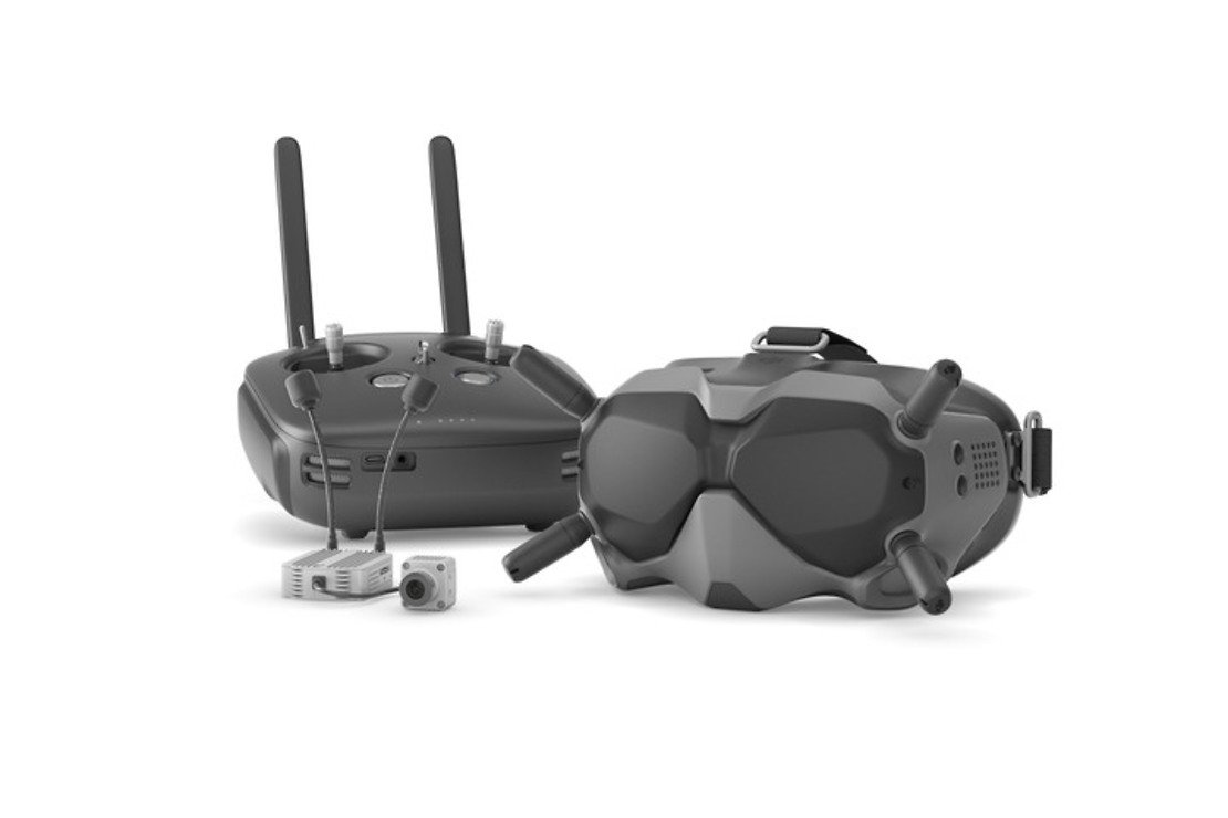 DJI FPV Fly More Combo HD Video HD Occhiali Trasmettitore ricevitore - Thumbnail 1