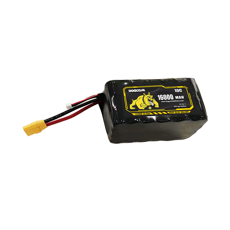 Dogcom Batterie 16000mAh 22,2V 6S4P 10C Li-ion Akku XT90 Plug - Thumbnail 1