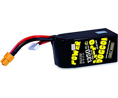 Dogcom Batterie 1350mAh 22.2V 6S 150C UCell LiPo Akku XT60