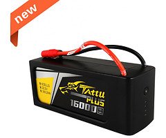 Tattu Batterie Lipo Akku 16000mAh 6S1P 22,2V 15C