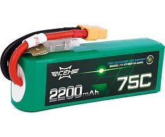 Acehe Battery LiPo Battery 2200mAh 3S 75C