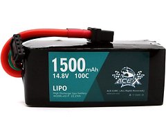 Acehe ACE-X Battery LiPo Battery 1500mAh 4S 100C
