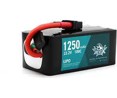 Batterie Acehe ACE-X LiPo 1250mAh 6S 100C
