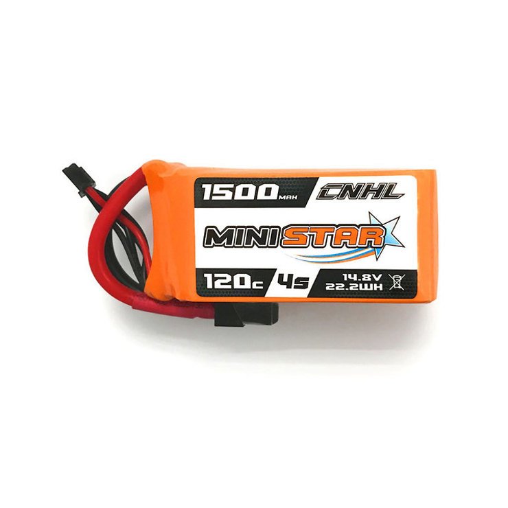 CNHL Ministar Batterie Lipo Akku 1500mAh 4S 120C - Pic 1