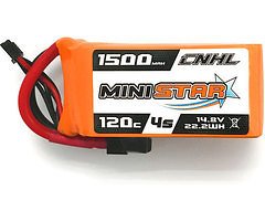CNHL Ministar Batterie Lipo Akku 1500mAh 4S 120C