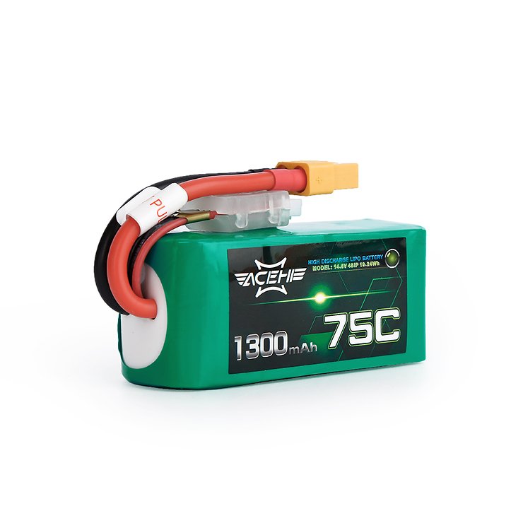 Acehe Batterie LiPo Akku 1300mAh 4S 75C - Thumbnail 5