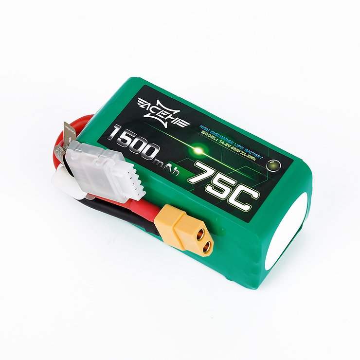 Acehe Batterie LiPo Akku 1500mAh 4S 75C - Thumbnail 5