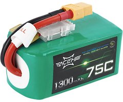 Batterie Acehe Batterie LiPo 1300mAh 5S 75C