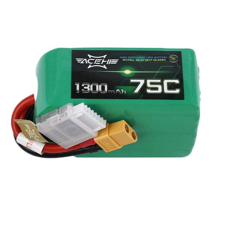 Batteria Acehe Batteria LiPo 1300mAh 6S 75C - Thumbnail 1