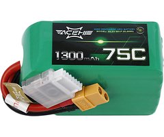 Batterie Acehe Batterie LiPo 1300mAh 6S 75C