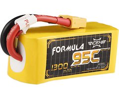 Acehe Formula Batterie LiPo Akku 1300mAh 4S 95C
