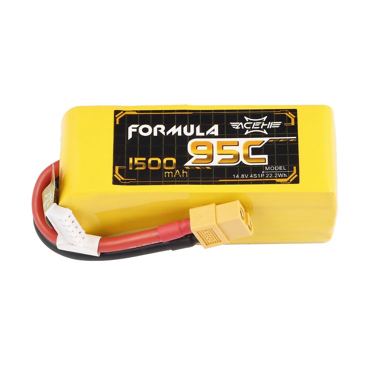 Acehe Battery LiPo Battery Formula 1500mAh 4S 95C - Thumbnail 2